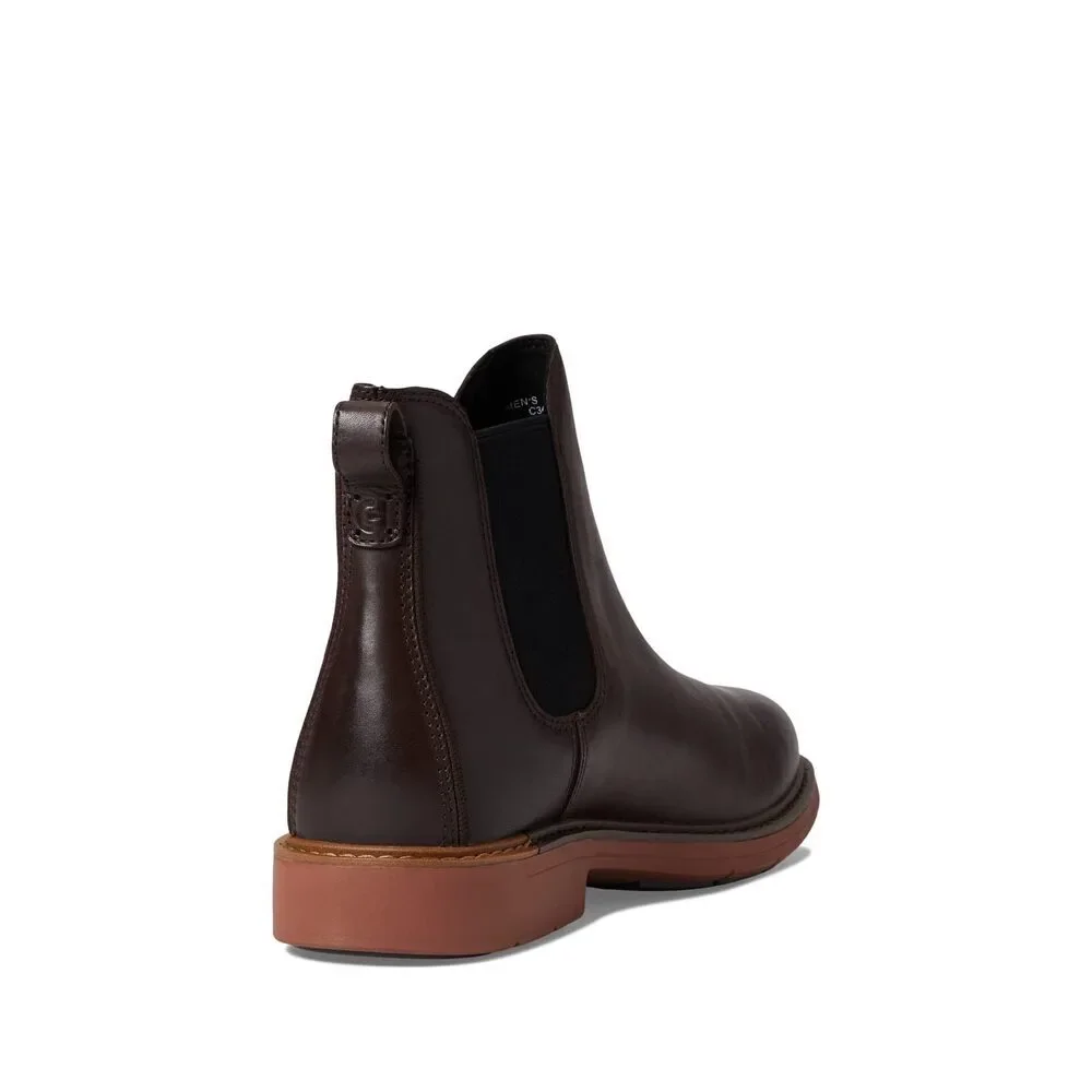 Cole Haan Men's GO-to Chelsea Boot, Dark Chocolate/Sequoia, 10.5